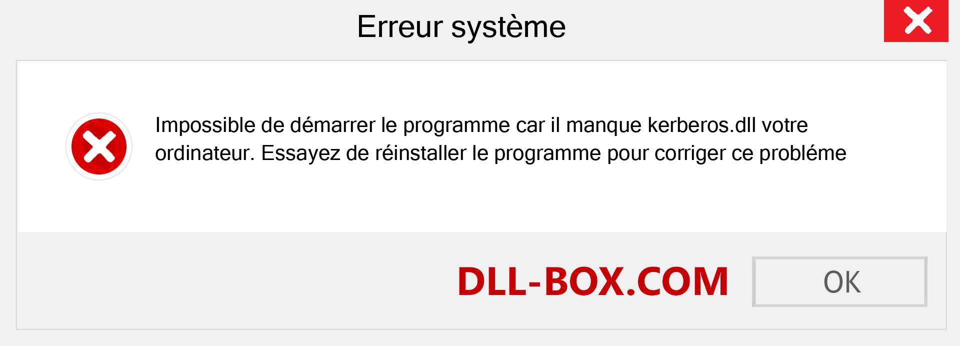 Le fichier kerberos.dll est manquant ?. Télécharger pour Windows 7, 8, 10 - Correction de l'erreur manquante kerberos dll sur Windows, photos, images